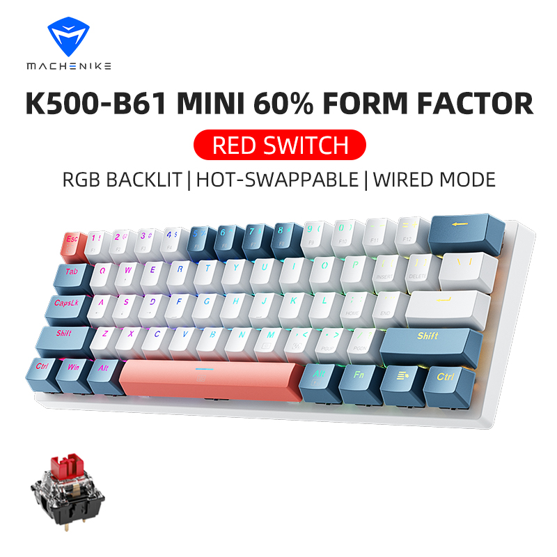 K500-B61 Machenike Mini mechan – Gaming Keyboard Mini Bewertung und Preis