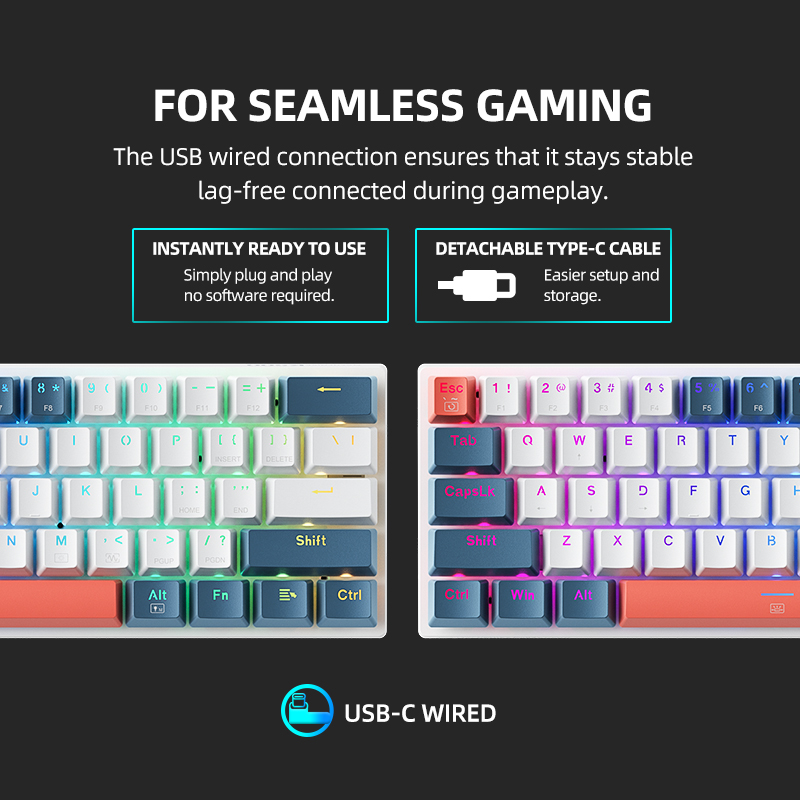 K500-B61 Machenike Mini mechan – Gaming Keyboard Mini Bewertung und Preis