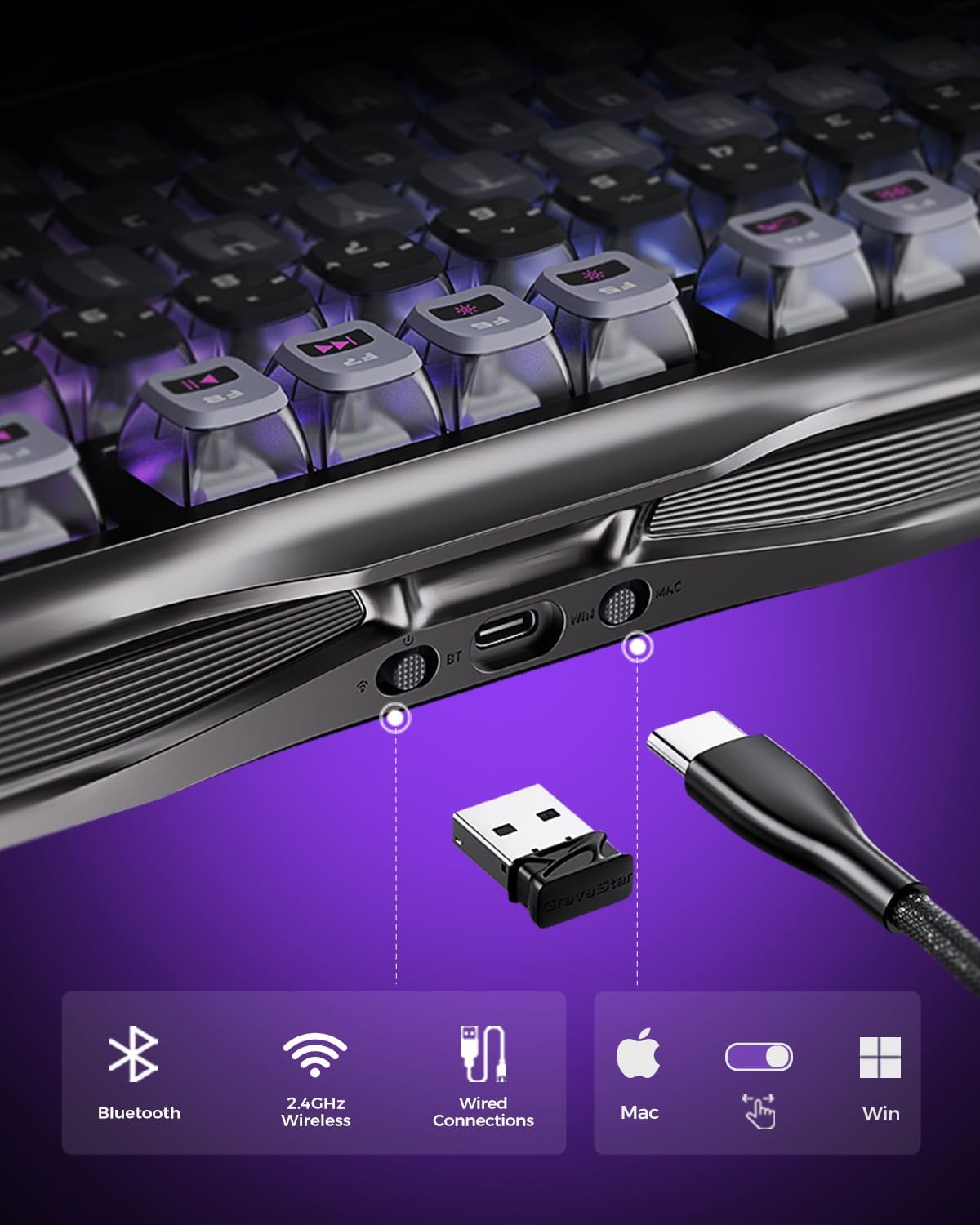 Gravity Planet K1 Pro 75% Tri- – Gaming Keyboard Hot Swappable Bewertung und Preis