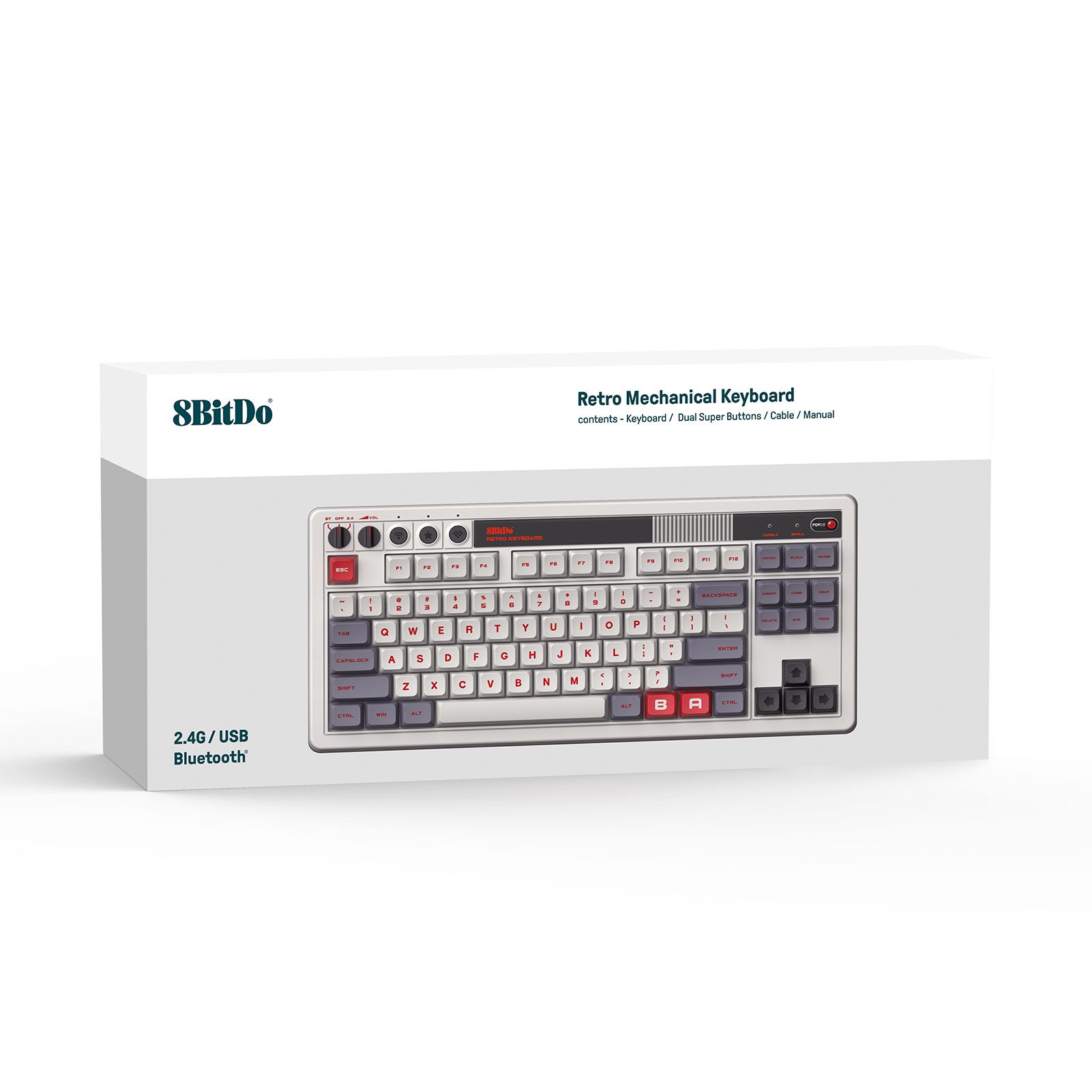 8Bitdo Retro mechanische Tasta – Gaming Keyboard Hot Swappable Bewertung und Preis