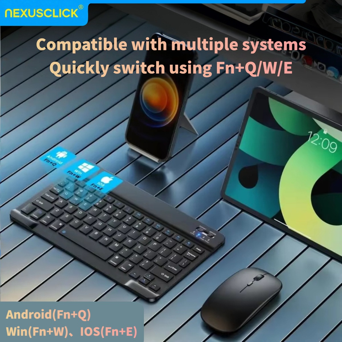 NexusClick Kabellose Bluetooth – Gaming Keyboard Mini Bewertung und Preis